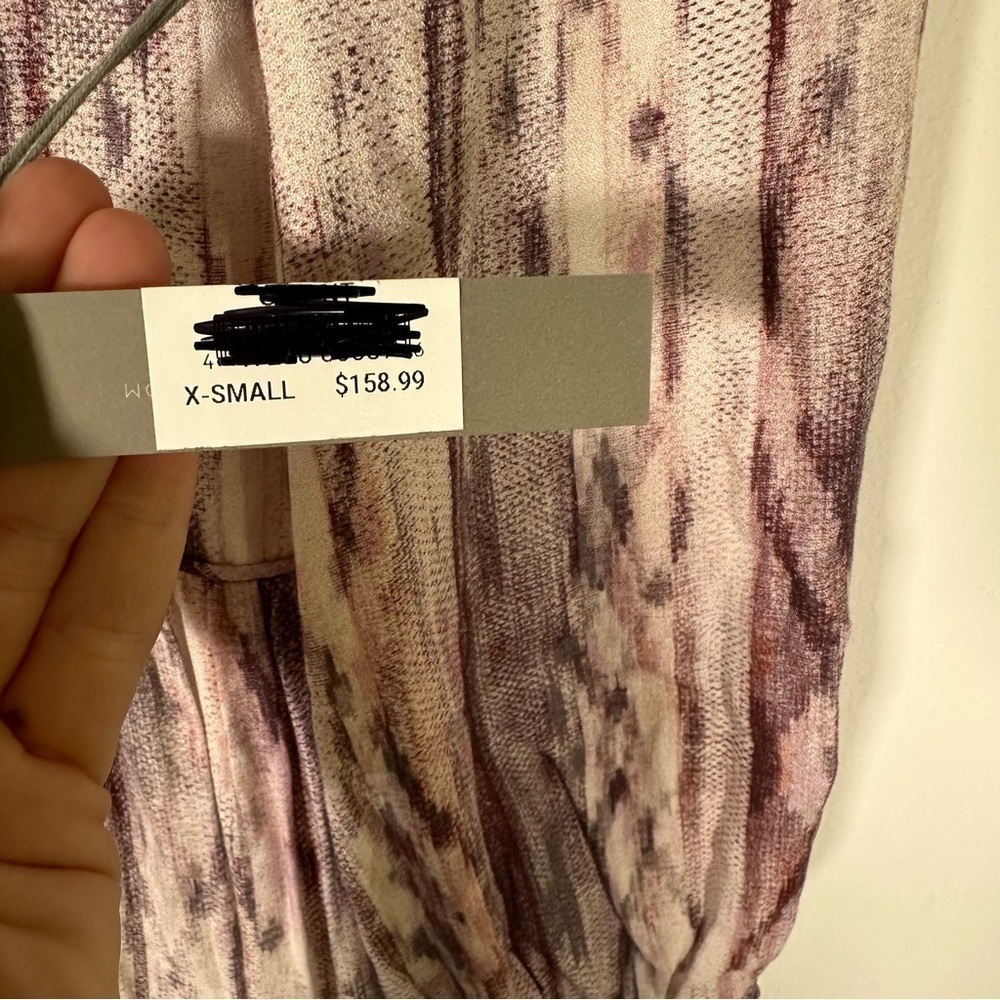 NWT $158 Tart Emeline Maxi Dress in Linear Dust Size XS summer boho Easter - Picture 11 of 17